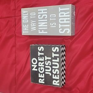 Motivational Wall Hanging/ desk